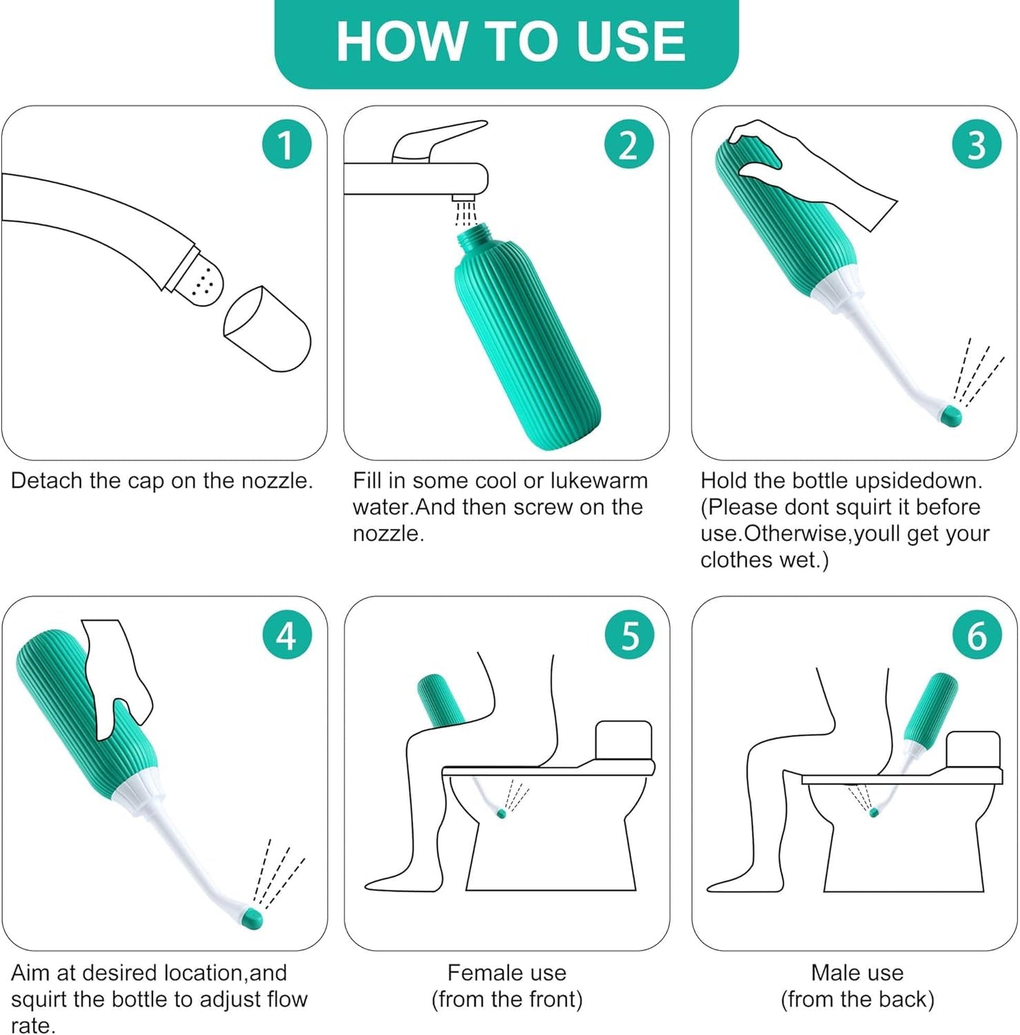 Portable Travel Bidet - Your Ultimate Hygiene Companion