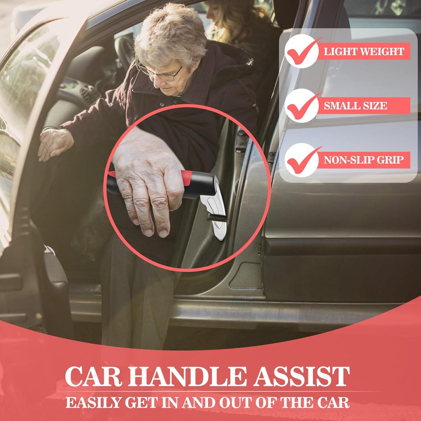 Heavy Duty Multifunctional Car Handle Assist