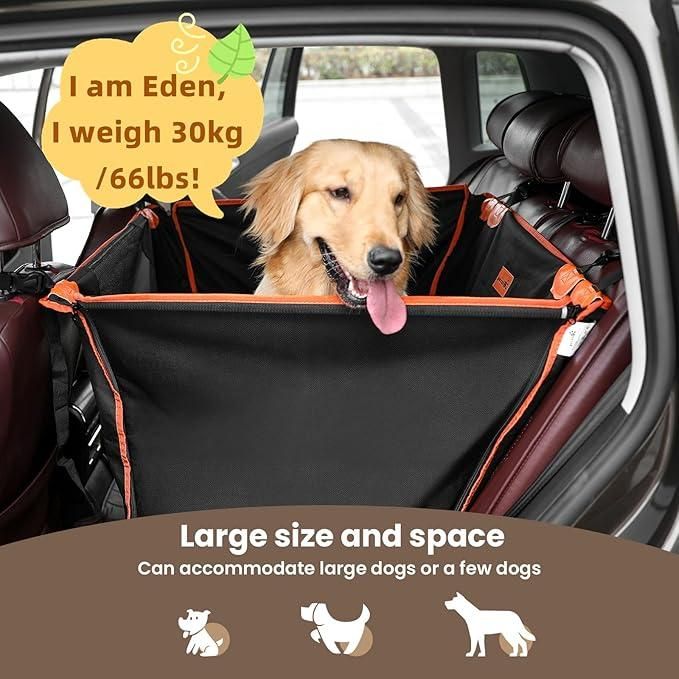 Dog Car Seat Cover, Waterproof & Scratch Proof