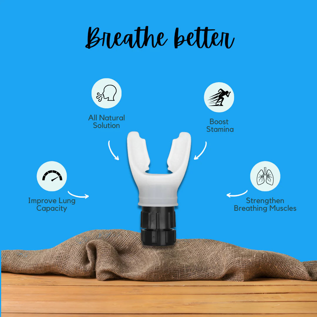 Breath Trainer Pro Device – Boost Lung Strength, Stamina & Vitality