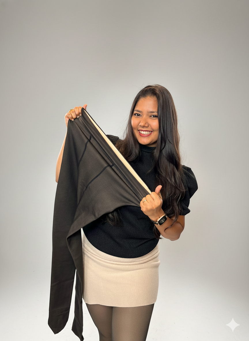 Warm Fleece Lined Leggings with Socks | Best Winter Wear for Daily, Office & Party